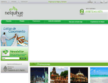 Tablet Screenshot of nelquihueviajes.com.ar